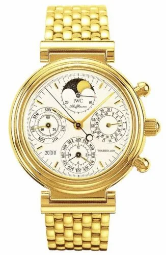 IWC Da Vinci Tourbillon Yellow Gold / German / Bracelet IW9267-01 (IW926701)